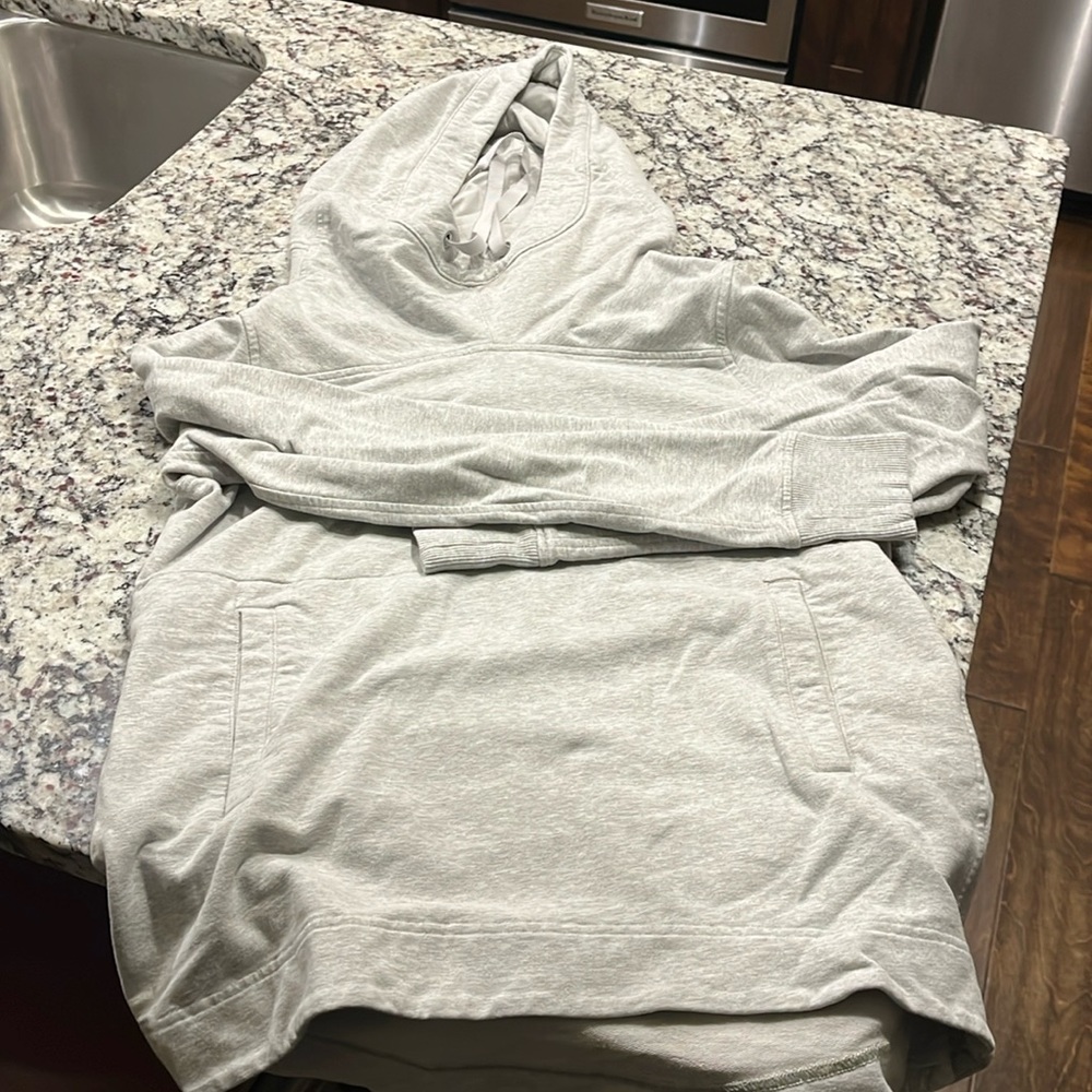 Heather Gray lululemon Hoodie size 6